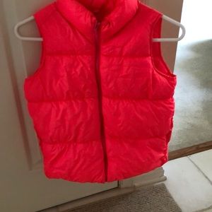 Winter vest old navy girls size 10-12 large